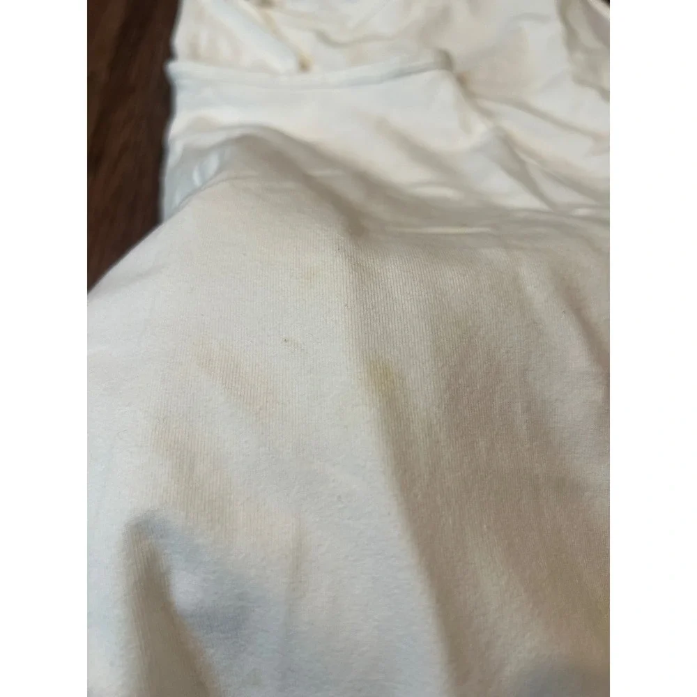 Free People FP Movement Hot Shot Mini Dress White Activewear Large